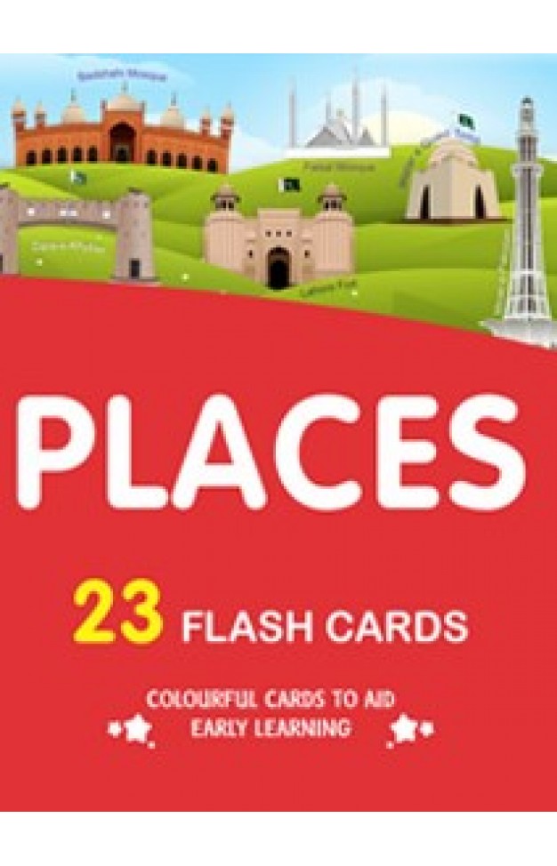 PLACES TWENTY THREE FLASH CARDS