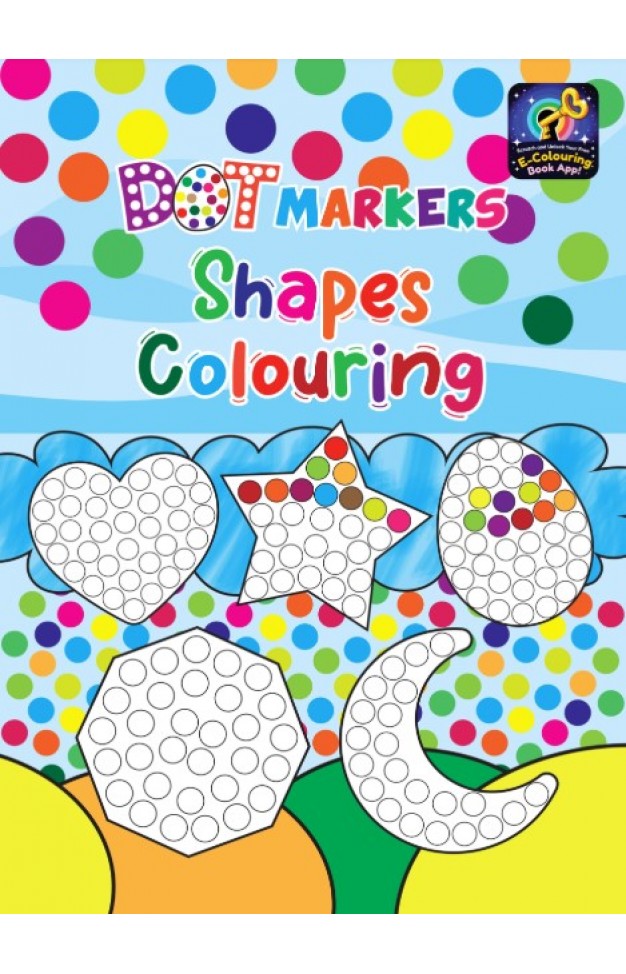 Dot Marker Colouring Shapes