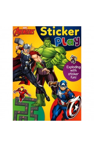 AVENGERS: Sticker Play (Sticker Play Marvel) Paperback – 1 Sept. 2018