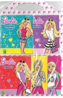 Barbie 5 Mini Books Set - (HB)
