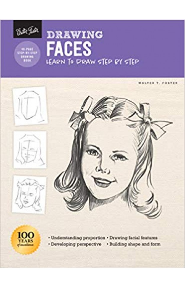 Drawing: Faces: Learn to draw step by step (How to Draw & Paint) 