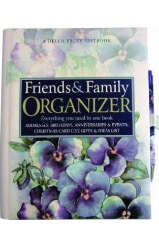 Friend and Family Organiser - Packed with Lists - Addresses, Birthdays, Special Events, Gifts for All Occasions, Christmas Cards