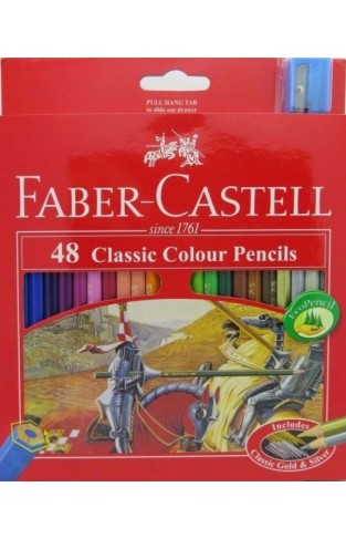 FaberCastell Classic Colour Pencil 48 Pieces
