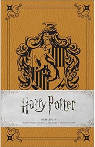 Harry Potter: Hufflepuff Ruled Pocket Journal (Insights Journals) - (HB)