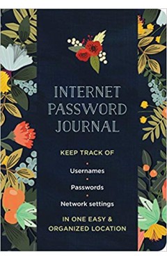 Internet Password Journal - Modern Floral (Logbooks) - (Diary)