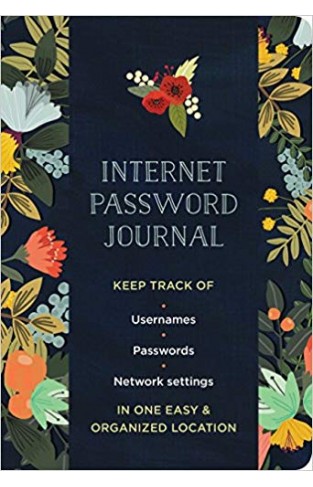 Internet Password Journal - Modern Floral (Logbooks) - (Diary)