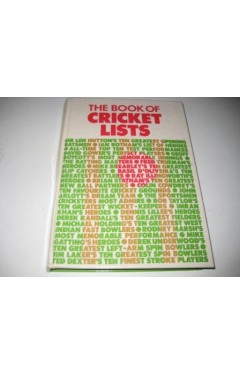 Book of Cricket Lists