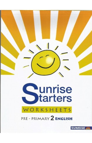 Sunrise Straters English Worksheets Pre-Primary 2 - (PB)