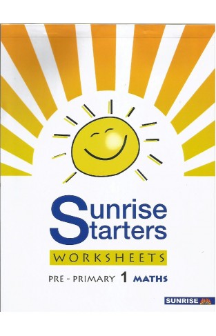 Sunrise Straters Math Worksheets Pre-Primary 1 - (PB)