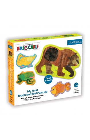 The World of Eric Carle(tm) Brown Bear, Brown Bear... My First Touch & Feel Puzzles