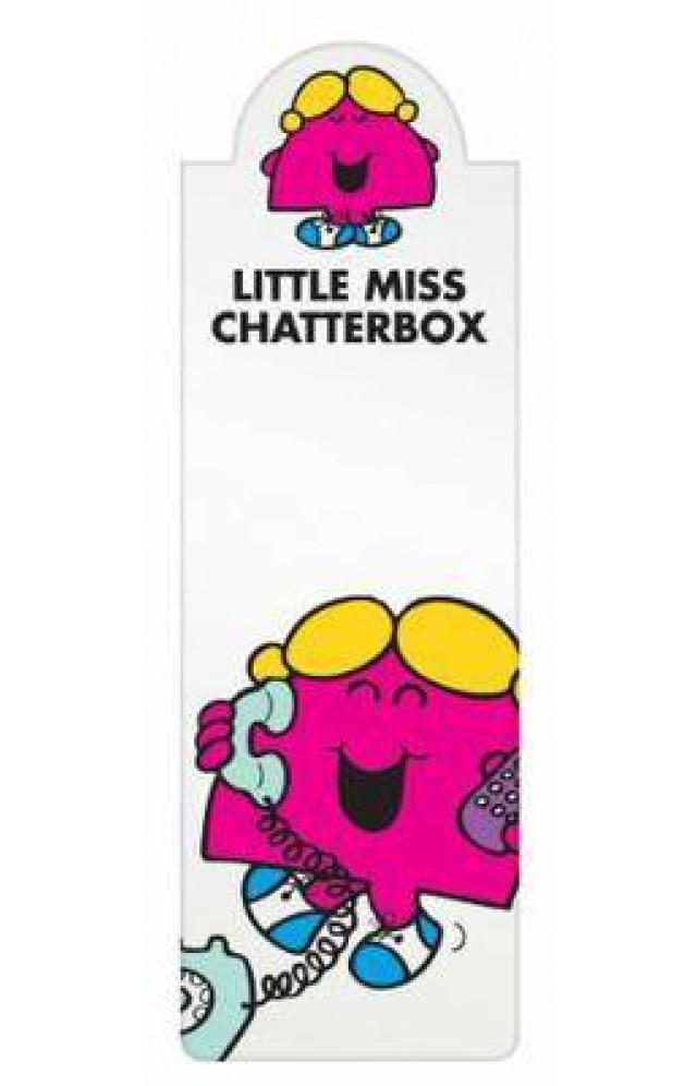Mr Men Magnetic Bookmarks: Little Miss Chatterbox - 5035393033095