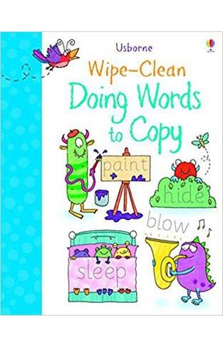 Wipe Clean Doing Words to Copy Wipe Clean Books - (PB)