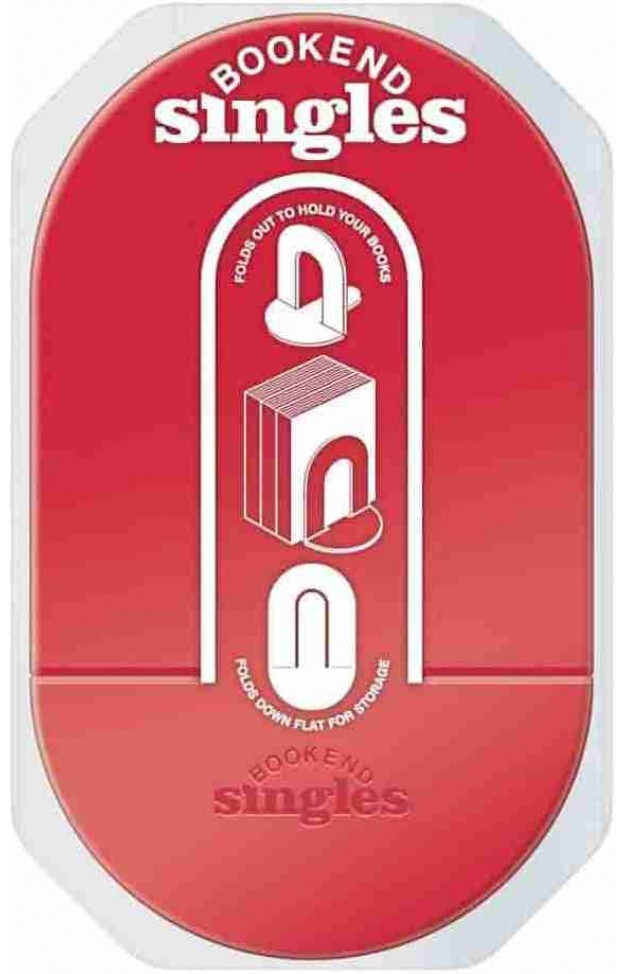 Bookend Singles-Bookends Red