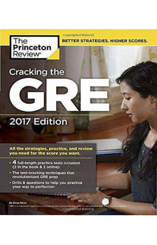 Cracking the GRE with 4 Practice Tests: 2017 Edition College Test Preparation