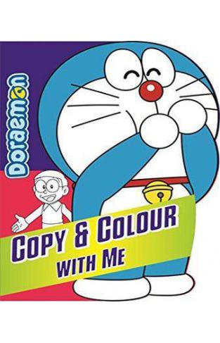 Doreamon Copy Colouring With me - 4