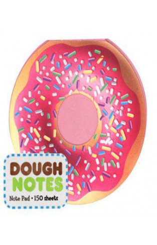 Doughnotes Strawberry Note Pad