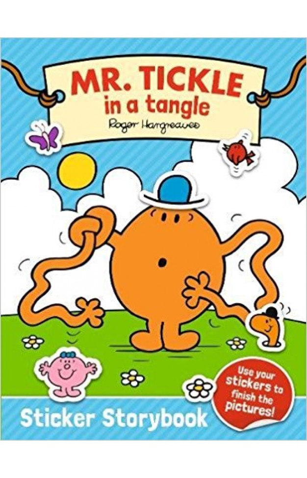 Mr. Tickle in a tangle Sticker Storybook