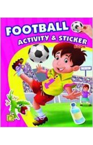 Football Activity And Sticker Book Pink
