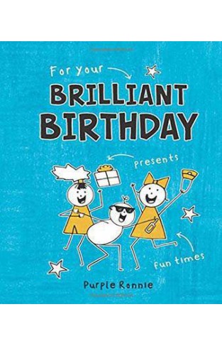 For Your Brilliant Birthday Purple Ronnie