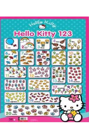 Hello Kitty Wall Chart 123
