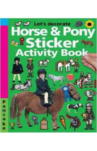 Horse & Pony Sticker Activity Book (Pancake)