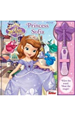 Disney Junior - Sofia The First - Princess Sofia Magic Wand And Book Set - Pi Kids