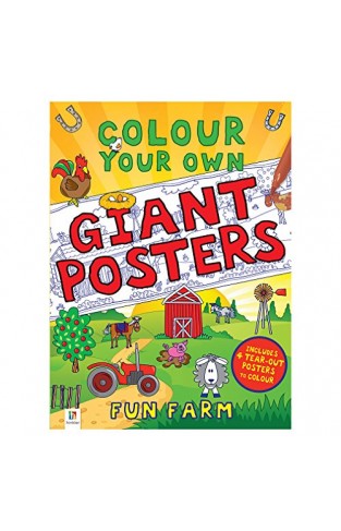 Colour Your Own Giant Posters: Fun Farm