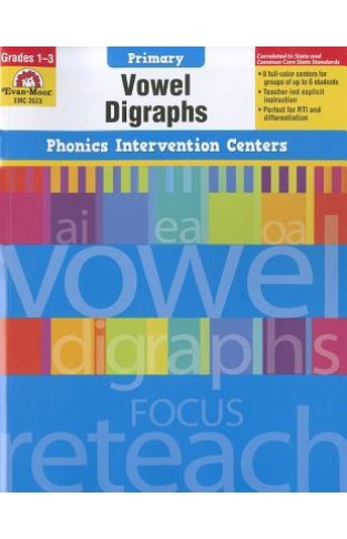 Vowel Digraphs, Grades 1-3 (phonics Intervention Centers Primary)