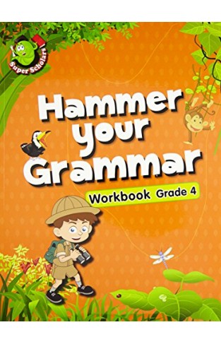 Om Books International Hammer Your Grammar Workbook Grade - 4