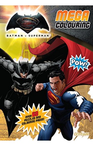 Batman V Superman Mega Colouring Book