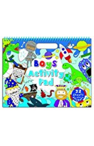 Boys Activity Pad - Hardcover