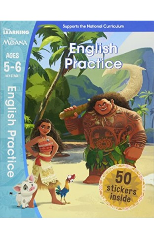 Moana - English Practice (ages 5-6) (disney Learning) - (PB)