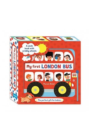 My First London Bus Cloth Book (campbell London Range) - (BB)