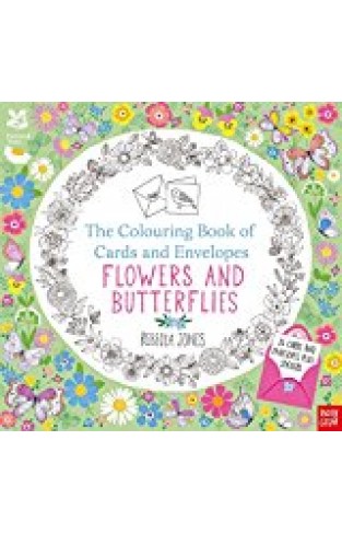 National Trust: The Colouring Book Of Cards And Envelopes - Flowers And Butterflies -  (PB)