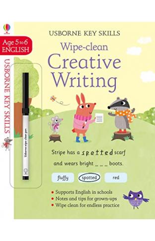 Wipe-Clean Creative Writing 5-6 (Wipe-Clean Key Skills) - (PB)