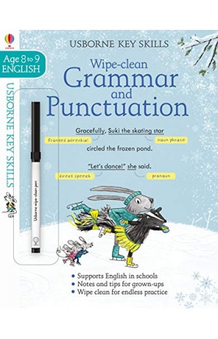 Wipe-Clean Grammar & Punctuation 8-9 (Wipe-Clean Key Skills): 1 Paperback