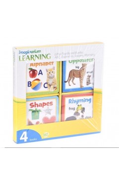 Lift-a-Flap Book Set - Rhyming, Shapes, Opposites, Alphabet