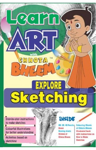 LEARN ART WITH Chhota BHEEM EXPLORE SKETCHING 