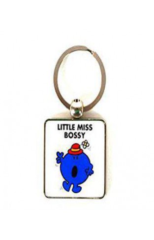 Little Miss Bossy Metal Key Ring