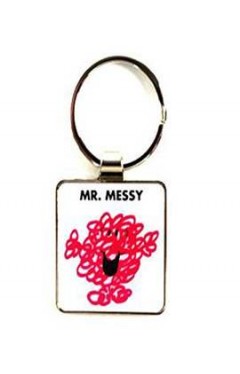 Mr Men &amp; Little Miss Keyrings - Mr Messy