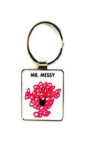 Mr Men & Little Miss Keyrings - Mr Messy