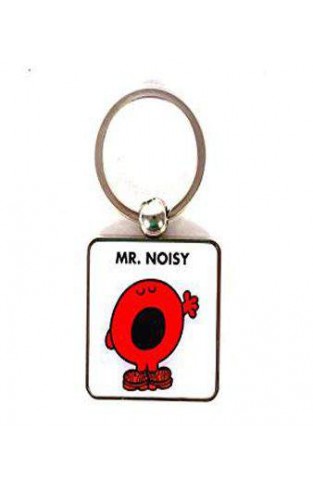 Mr Men & Little Miss Keyrings - Mr Noisy