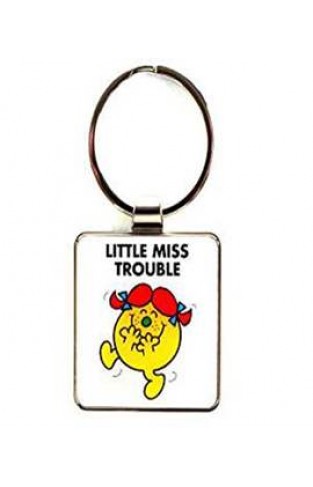 NEW! Mr Men Keyring Little Miss Trouble