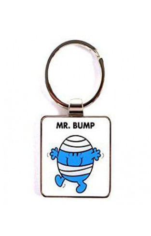 NEW! Mr Men Keyring Mr Bump