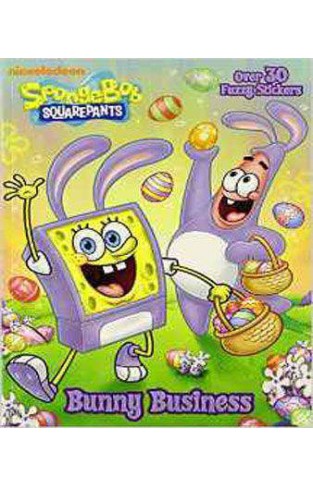Spongebob Squarepants: Bunny Business (Color Plus Flocked Stickers)