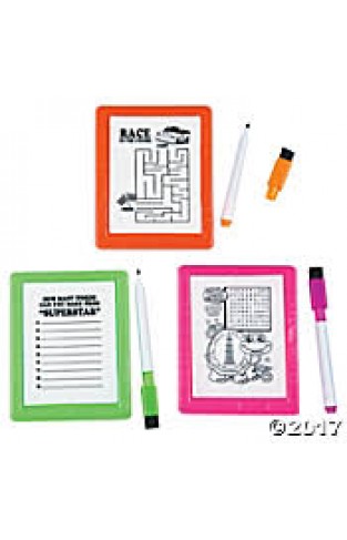 Write-and-Erase Board Blister Box Indigo - Dena Designs
