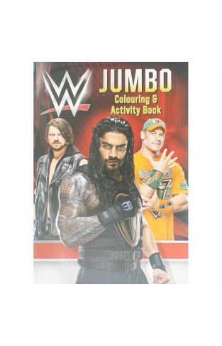 WWE Jumbo Colouring and Activity Book