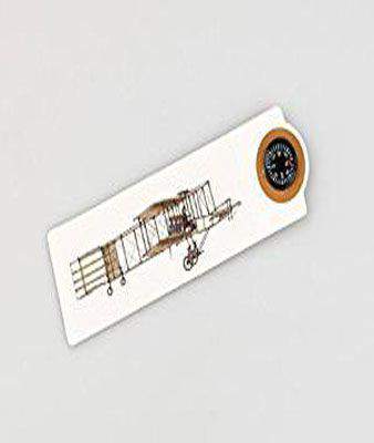 Thinking Gifts Aeroplane CMA Compassmark Bookmark
